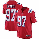 Nike New England Patriots #97 Alan Branch Red Alternate NFL Vapor Untouchable Limited Jersey,baseball caps,new era cap wholesale,wholesale hats